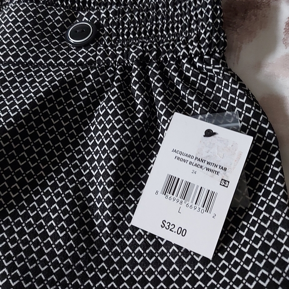 Ophelia Roe jaquard pant size L - Picture 3 of 6